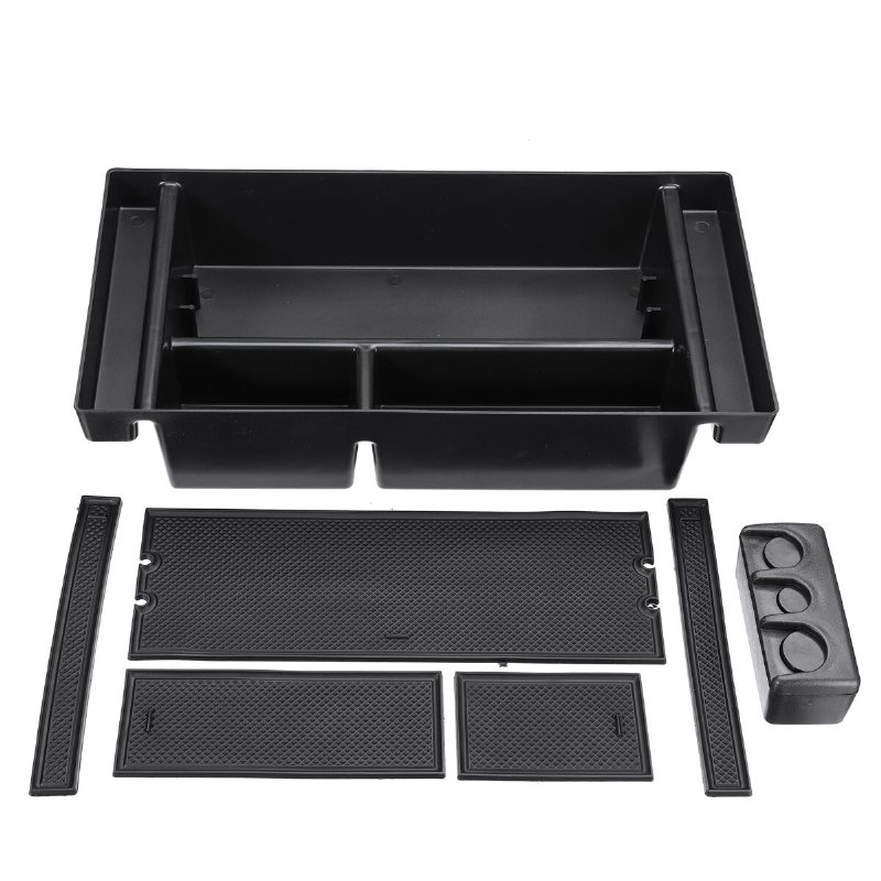 Car Center Console Organizer Tray Box För Chevy Silverado Gmc Sierra 1500 2023