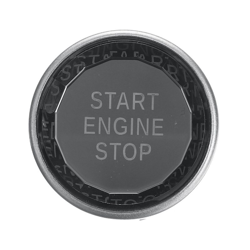 Crystal Start-knapp Start Stop Motor Switch-knapp Kåpa För Jaguar