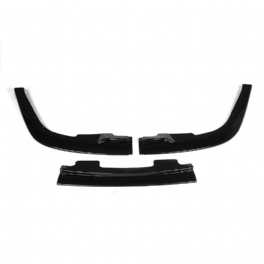 För Subaru Impreza Wrx Sti S204 2006-2007 Glossy Black Front Bumper Lip Spoiler Splitter Cover Trim Body Kit 3pcs