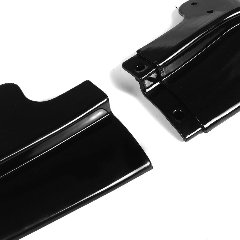 För Subaru Impreza Wrx Sti S204 2006-2007 Glossy Black Front Bumper Lip Spoiler Splitter Cover Trim Body Kit 3pcs