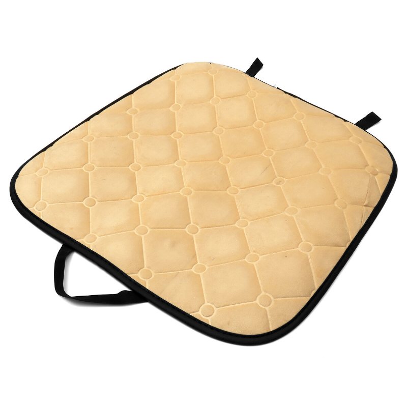 Polyester Fiber Bil Framsätes Kuddfodral Andas Stol Protector Sittdyna Mat