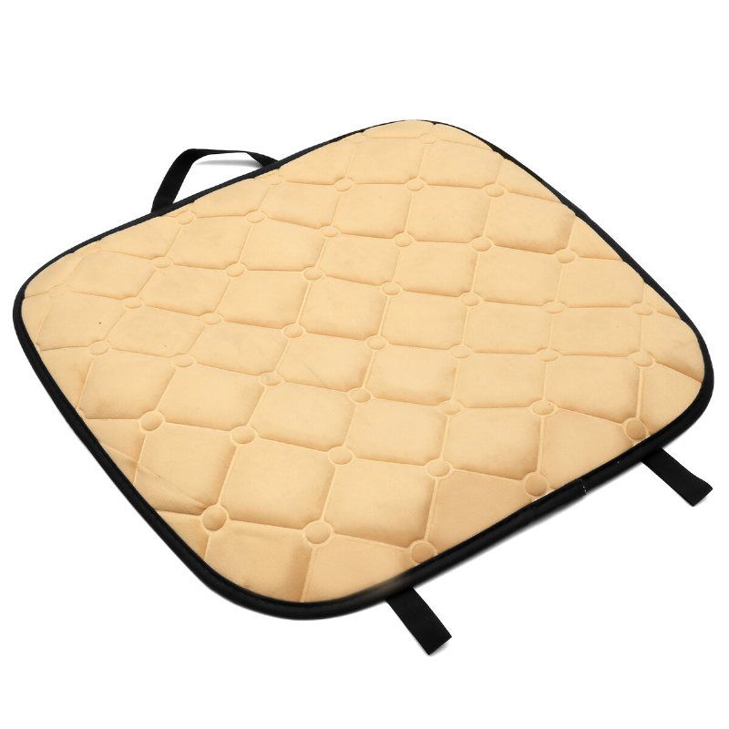 Polyester Fiber Bil Framsätes Kuddfodral Andas Stol Protector Sittdyna Mat