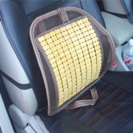 Summer Bamboo Car Seat Stol Ryggkuddeventilate Cushion Pad