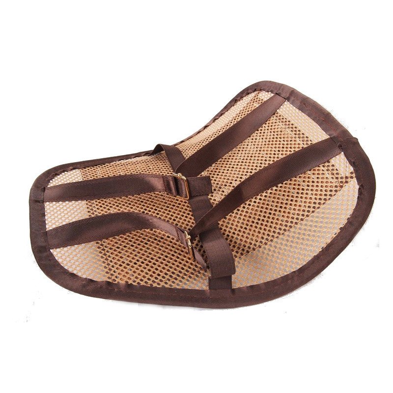 Summer Bamboo Car Seat Stol Ryggkuddeventilate Cushion Pad