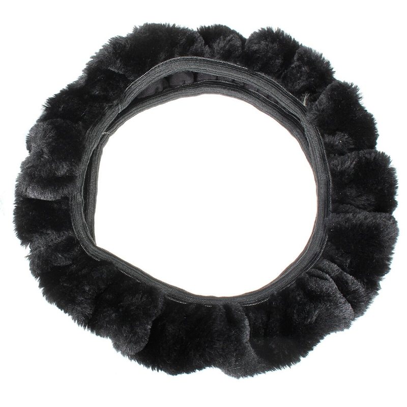 Universal Car Soft Fur Plysch Rattskydd Lämplig För 35-40cm