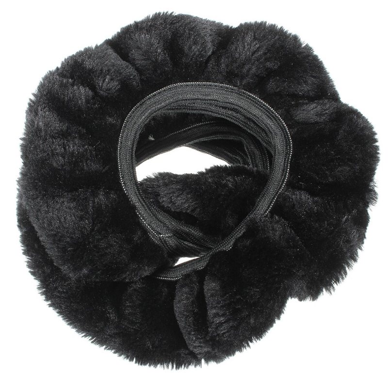 Universal Car Soft Fur Plysch Rattskydd Lämplig För 35-40cm