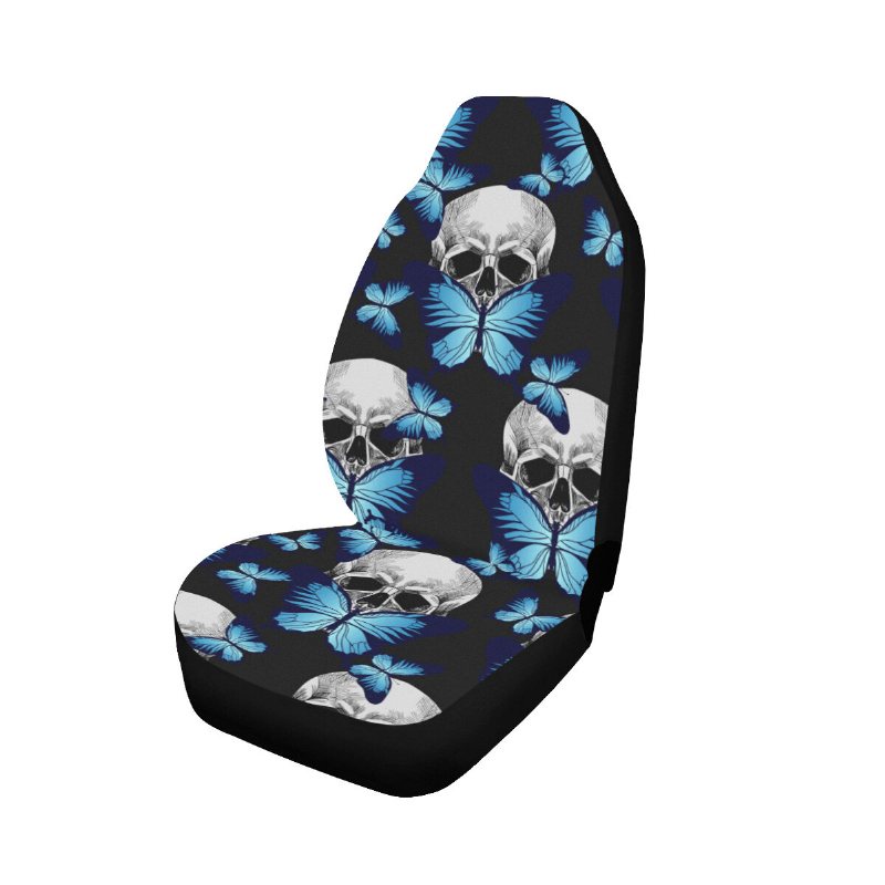 Universal Främre Bil / Skåpbil Sätesöverdrag Butterfly Octopus Skull Protector Cushion