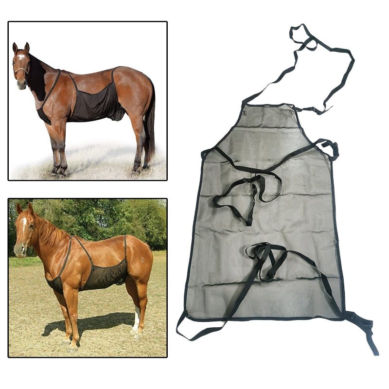 Horse Fly Rug Belly Guard Justerbar Rem