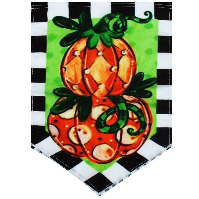 12.5''x18'' Trädgårdsflagga Tom's Pumpkin Topiary Höstlov Höst Yard Bannerdekorationer