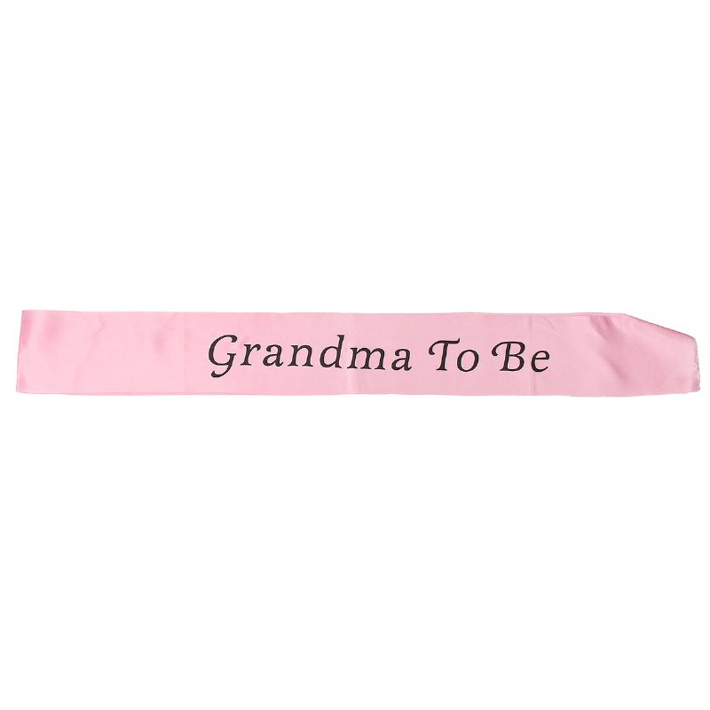 Färger Baby Shower Party Satin Sash Banner Band Ny Mamma Att Vara/mormor/tant/barnflicka