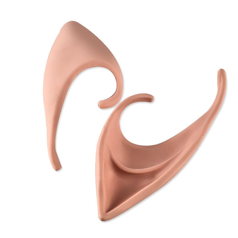 Mystisk Ängel Elf Ears Fairy Cosplay Accessoarer Larp Halloween Party Latex Mjuk Spets Prothet